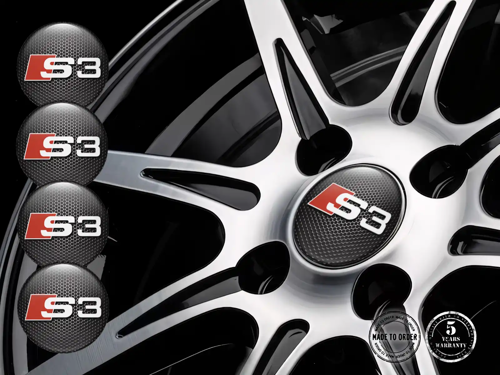 Wheel Decal Design Racing Stream